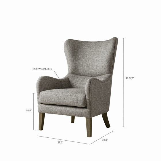 FF Ariana Swoop Wing Chair