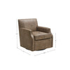 FF Marion Faux Leather Swivel Chair